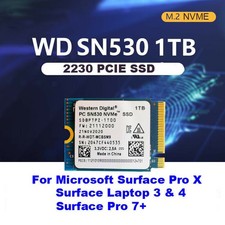 NEW WD PC SN530 M.2 2230 SSD NVMe PCIe 1TB For Microsoft Surface Pro X Pro 7+ 8 picture