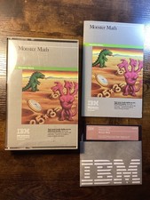 RARE ~ IBM Monster Math 1983 Vintage 5.25
