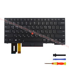 Korean Backlit Keyboard for Lenovo Thinkpad E480/E490/L380/E485/T480S/E495 picture