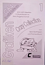 COMMODORE 64/128 -- GRAPHICS CRAZY COLLECTION (CONRAD ELECTRONIC - MANUAL) #2EN picture