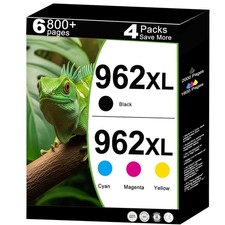 962XL Ink Cartridges 4 Pack for HP OfficeJet Pro 9015e 9025e 9020e picture