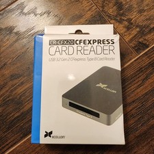 Xcellon CFexpress Type B Card Reader USB 3.2 10Gbps Gen 2 High-Speed Transfer picture
