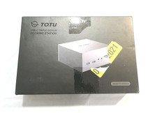 TOTU Upgraded Universal USB-C 4K Triple Display Docking Station NEW. picture