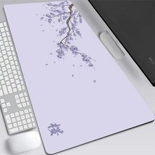 Mairuige Japanese Cherry Blossom XXL Gaming Mouse Pad Non-Slip Desk Mat picture