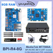 8GB RAM Banana Pi BPI-R4 Router Board with WiFi7 MediaTek MT7988A Internet Servi picture