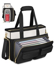 15.6 Inch Teacher Bag for Women, Large Teacher Tote Bag, Black picture