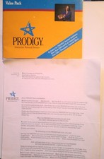 Prodigy Interactive Personal Service Value Pack, 1990 + Shopping Brochure picture