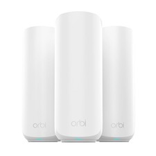 NETGEAR Orbi 370 WiFi 7 Mesh System Dual-Band, Up to 6,000 sq ft, 3 3-Pack picture