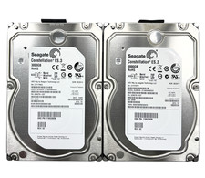 (LOT OF 2) ST3000NM0023 Seagate 9ZM278 3TB 7.2K RPM 3.5