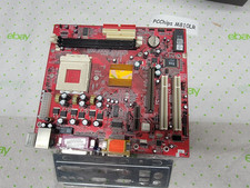 PC-Chips M810LR-H REV:7.1A Socket 462 Motherboard with ATX Backplate picture