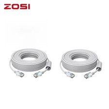 ZOSI 60ft High Speed Cat5e Ethernet Cable  for POE Camera Network RJ45 wire cord picture