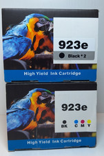 XLHippo 923e Ink Cartridge 4-Pack BK C M Y + Extra Black Box Replacement Combo picture