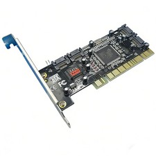 PCI to 4 ports SATA Serial ATA RAID Sil3114 3114 Converter Controller I/O Card picture