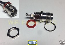 1x TNC Female SML Bulkhead Window Solder Crimp RG316 RG174 RG179 LMR100 RF Cable picture