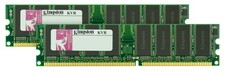 Kingston 2GB KIT 400MHZ DDR PC3200 (KVR400X64C3AK2/2G) (2 x 1 GB) picture