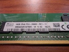SK Hynix HMA82GR7AFR8N-VK 16GB PC4-2666V-RE1-11 2Rx8 DDR4 ECC RAM RDIMM picture