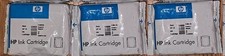 Set 3 Genuine Sealed Bag HP 10 HIGH YIELD Black C4844A Inkjet Cartridges NO BOX picture