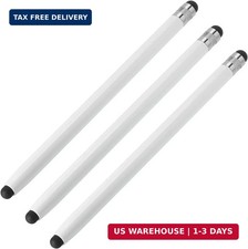 MECCANIXITY 3pcs Stylus Pens for Touch Screens Dual Rubber Tips Capacitive Stylu picture