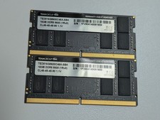 TeamGroup Elite 32GB 2x16GB DDR5 5600 CL46 SO-DIMM Laptop Memory Intel AMD picture