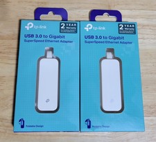 Lot of 2 New TP-Link USB 3.0 to Gigabit Ethernet Adapter Converter - UE300 picture