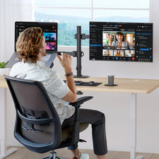 Adjustable 13 to 18 Inch Laptop VESA Arm Mount Tray for Monitor Arms and Stan... picture