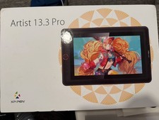 XP-Pen Artist 13.3 Pro, original packaging, lightly used, IPS drawing monitor picture