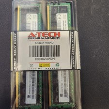 A-Tech 128GB (2x64GB) DDR4 PC4-3200AA ECC Registered RDIMM 288-Pin picture