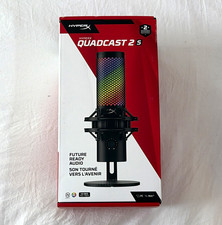 HyperX QuadCast 2 S USB Freestanding Microphone w/ RGB Lighting, Black picture