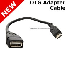 Micro USB B Male to USB 2.0 A Female OTG Adapter Converter Cable LG Samsung Sony picture