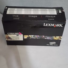 Lexmark C792A1MG Magenta Toner Cartridge Genuine New Sealed Box picture
