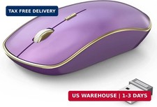 JOYACCESS Silent Wireless Mouse - 2.4G Portable & Ergonomic with 5 DPI Levels fo picture