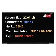 27in for HP N43703-002 N55390-281 FHD 1920x1080 30 pins LCD Touch Screen Display picture