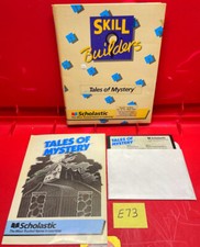 Scholastic Skill Builders Tales of Mystery Game for Apple II Home Computer E73 picture
