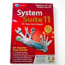 Avanquest System Suite 11 Professional PC Tune-Up Repair Windows 7 XP Vista CD picture