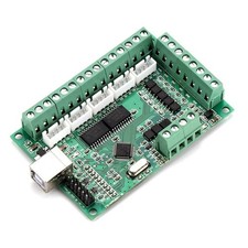 Interface Card Driver Module, 12-24V USB Interface Board CNC Motion Control C... picture