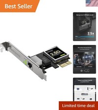 Durable 2.5Gb PCIe Network Card with Metal Shielding for Reliable Connectivity picture