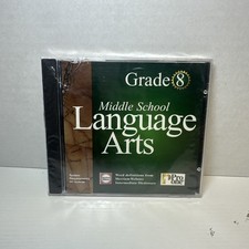 Middle School Language Arts Grade 8 CD-ROM for Windows - NEW in Sealed picture