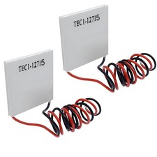 2 PCS TEC112715 Heatsink Thermoelectric Cooler Peltier Plate 108W 40x40mm picture