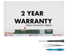 HP TPN-L108 HD 1366x768 40pin LCD Screen Glossy LED Display 15.6