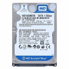 Western Digital 160GB SATA 2.5