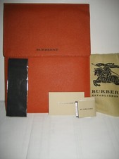 NEW BURBERRY Logo Italy Leather Apple iPad Kindle Tablet Sleeve Case Carry Cover picture