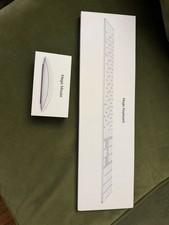 NEW Apple Magic Keyboard + Magic Mouse Bundle White English QWERTY Standard picture