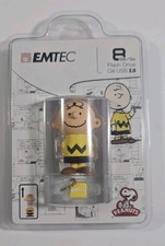 [NEW] Peanuts Charlie Brown EMTEC USB 2.0 Flash Drive 8GB Stick picture