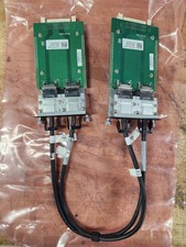 [LOT OF 2] Dell Force10 0PKY49 2-Port 12Gb/s CX4 Stacking Unit w/ Link Cable picture