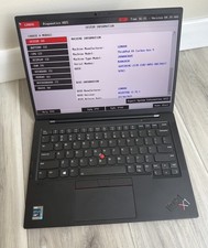 Lenovo ThinkPad X1 Carbon Gen 9 Intel i7-1165G7 16GB RAM NO SSD NO OS picture