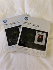 (BUNDLE X2) HP Premium Plus INKJET Photo Paper 120 Sheets Glossy 5 X 7