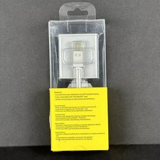 WHITE - KANEX CABLE MINI DISPLAYPORT TO DVI ADAPTER DISPLAY PORT DP FOR MACBOOK picture