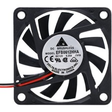 1PC NEW Delta EFB0612HHA 12V 0.25A 60*60*10MM 6CM 2wires Cooling Fan picture