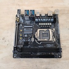 Asrock Intel Z390M-ITX/AC I Motherboard Ultra M.2 USB Gen 2 - As Is parts/repair picture