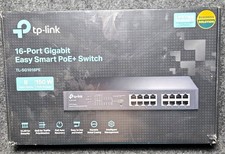TP-LINK TL-SG1016PE Easy Smart Managed 16-Port Gigabit PoE+ 150W Rack picture